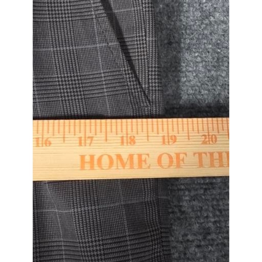 Banana Republic Mens Brown Glen Plaid Windowpane Cotton Dress Pants 32x34 Work - Picture 7 of 10